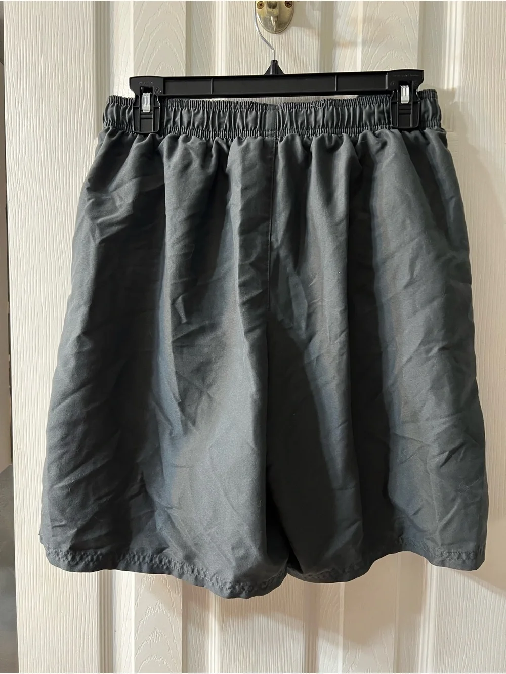 Nike Essential Lap Volley Grey Men's Swim Trunks, Mens Medium, Athletic Shorts
